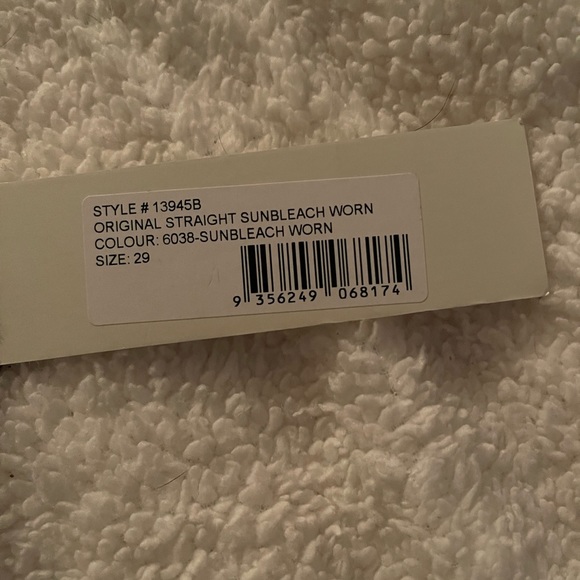 Australian brand Rolla’s denim. Straight leg, no stretch 29x32. - Picture 3 of 6